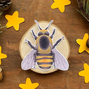 Honigbiene Vinyl Aufkleber, Aquarell Insekt Aufkleber