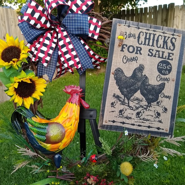 Chicks for Sale Sign Etsy