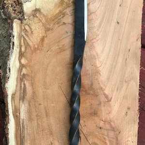 Hand forged letter opener