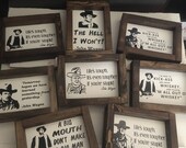 Assorted John Wayne Quotes Father s Day Funny Dad Farmhouse Signs Housewarming Gift