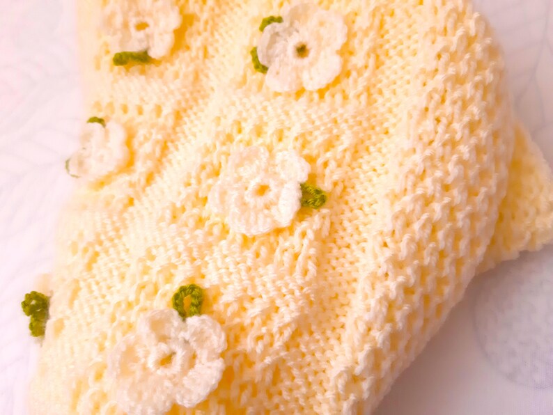 handicraft Blanket for a small child for cradle 50x60 cm baby blanket for a stroller