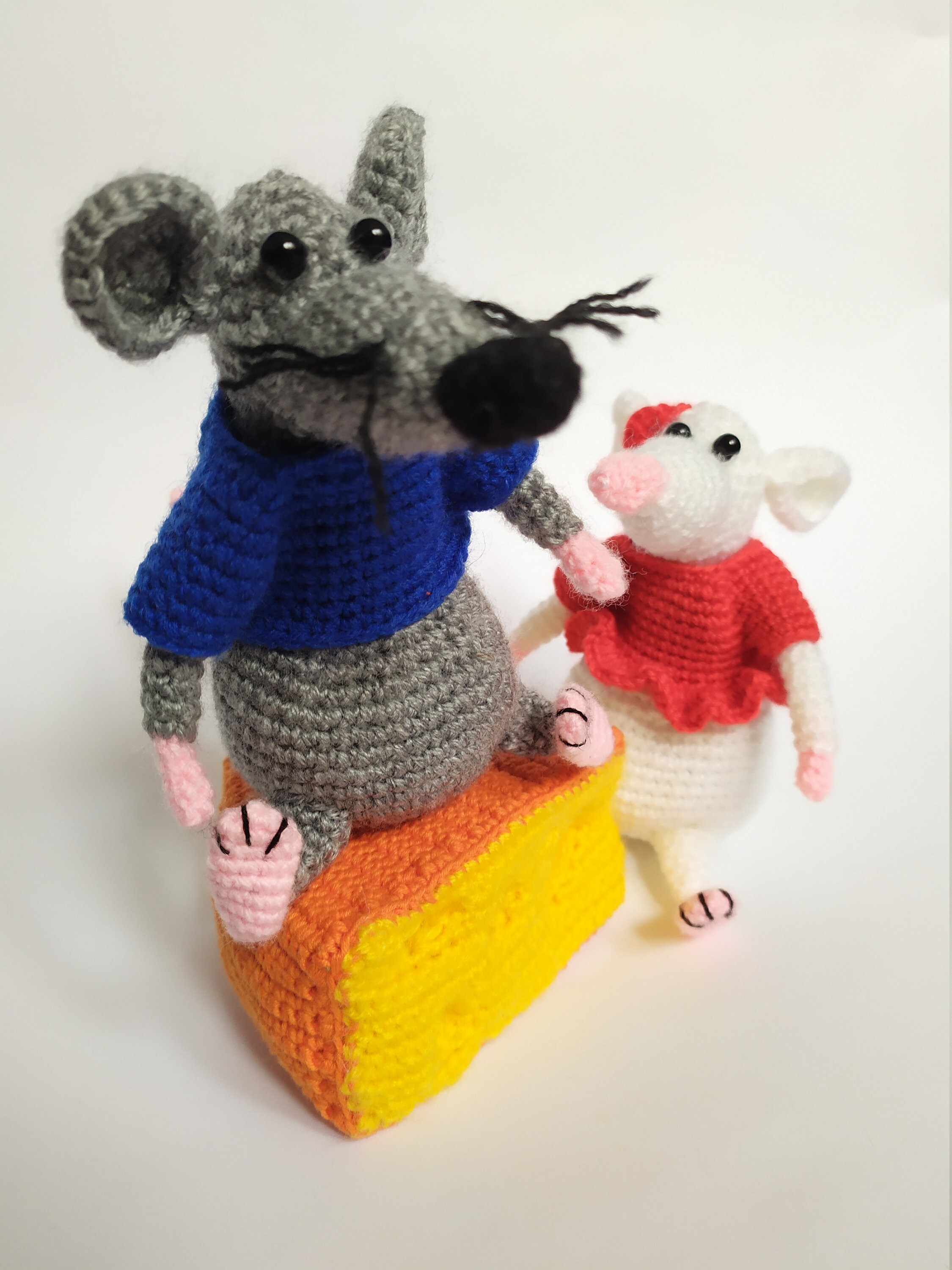 Souris miniature, poupée souris en peluche au crochet Etsy Canada