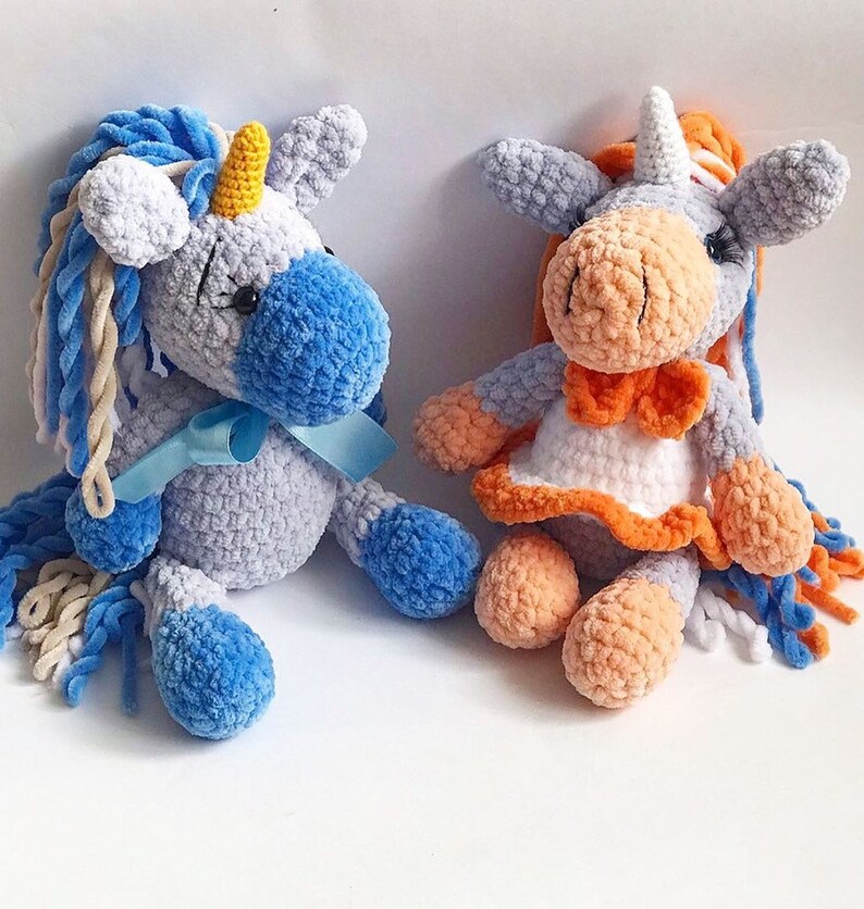 happy unicorn doll