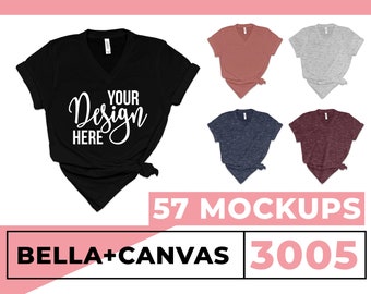 Bella Canvas Mockup Etsy