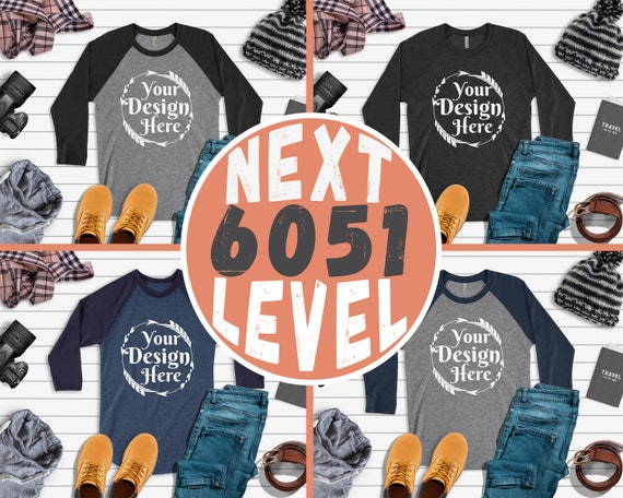 Winter Bundle 4 Mockups Next Level 6051 Unisex Baseball Winter Bundle 4 Mockups Next Level 6051 Unisex Baseball