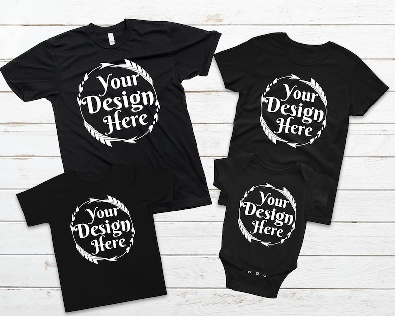 Download BUNDLE 12 Mockups Family Shirt Mock ups Matching Family ...