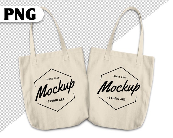 Download Couple Tote Bag Mockup With Transparent Background Tote Bag Etsy