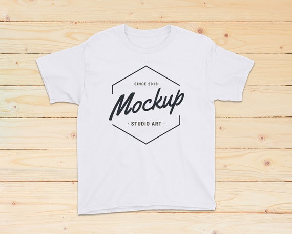 Download Kids Shirt Mockup White Kids T Shirt Mock White Shirt Template Etsy