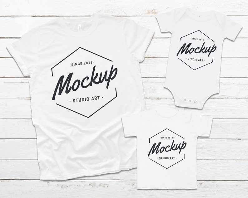 Family Shirt Mock ups Matching Family Blank Black Shirt Etsy