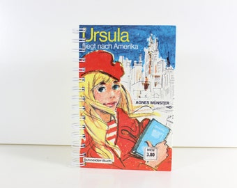 Notizbuch "Ursula fliegt nach Amerika"