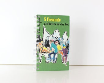 Notizbuch "Fünf Freunde als Retter in der Not" von Enid Blyton