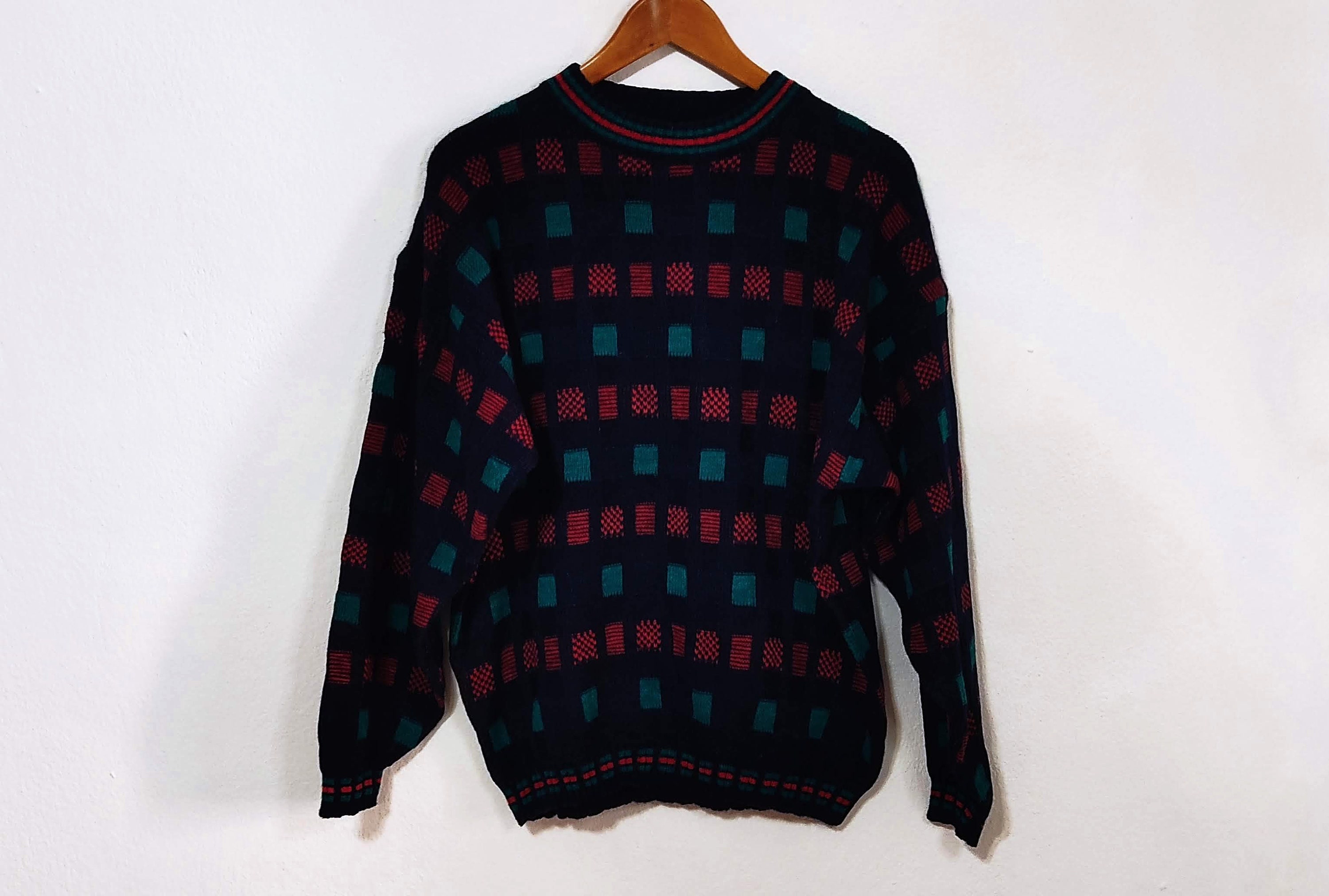 M Swedish Vintage Mens Wool Blend Sweater | Etsy