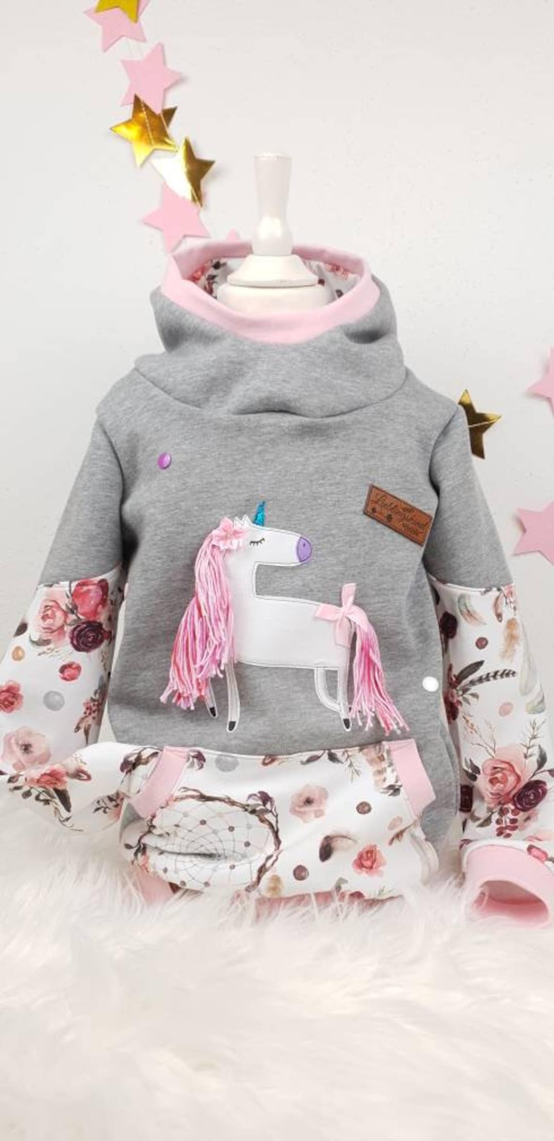 3D Design Application Unicorn Hoodie Girls Sweater Hoody Unicorn