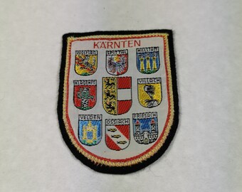 Applikation mit Wappen