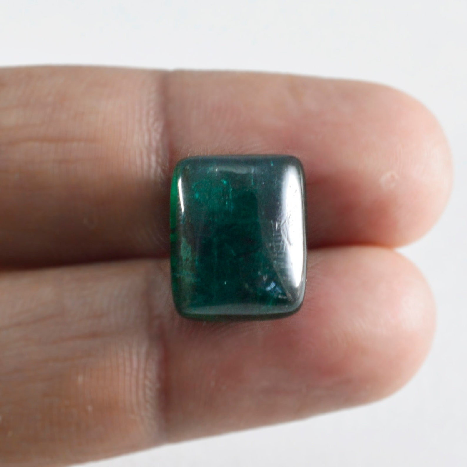 11.5 Carat Dark Green Emerald Loose Gemstone Octogan Shape Etsy