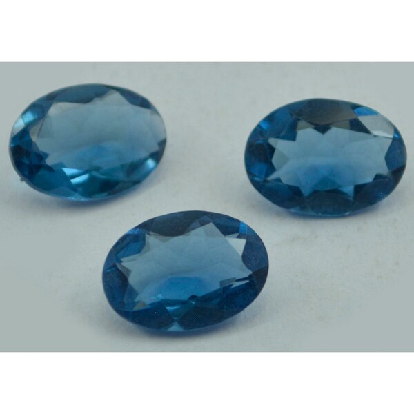 Tanzanite Cubic Zirconia Faceted Oval 3x5mm 4x6mm 6x8mm 8x10mm 10x12mm 10x14mm 12x16mm 1Pc Loose Gemstones