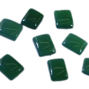 green onyx cabochon emerald 4x6mm 6x8mm 8x10mm 10x12mm 10x14mm 12x16mm 1pc loose gemstones