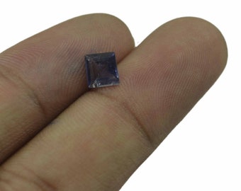 fine-looking Iolite Faceted Square 3mm 4mm 5mm 6mm 7mm 8mm 9mm 10mm 11mm 12mm 13mm 1Pc Loose Gemstones