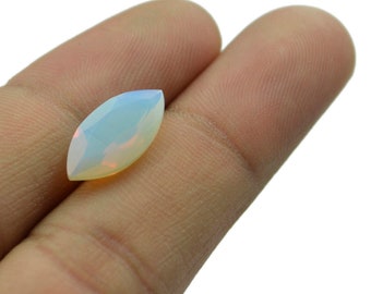 Fire opal Cubic Zirconia Cubic Zirconia Faceted marquise 3x6mm 4x8mm 5x10mm 6x12mm 7x14mm 8x16mm 1Pc Loose Gemstones