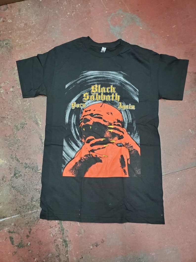 black sabbath born again t shirt