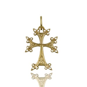 PRESTIGE model! Armenian cross in 18 Kt gold