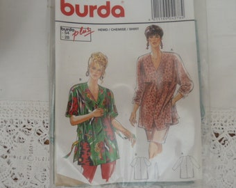 Sewing pattern burda, blouse, size 44 - 54