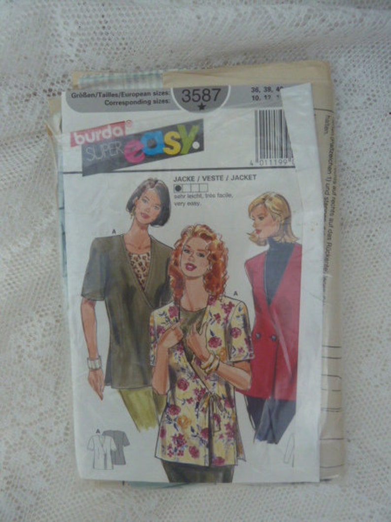 80's Cut burda, Da Jacket image 1