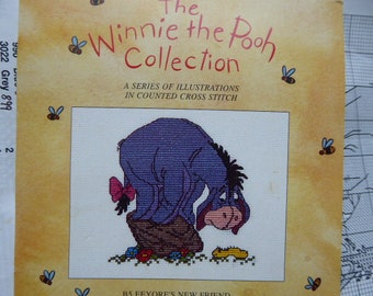Cross-stitch template Winnie Pooh, Ia