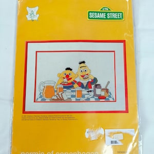 Stickpackung, Ernie und Bert