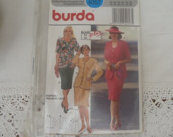 Sewing pattern burda, costume, size 44 - 54