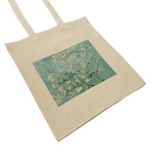 Sac fourre-tout vintage Vincent Van Gogh à fleurs d&#39;amandier Impression artistique