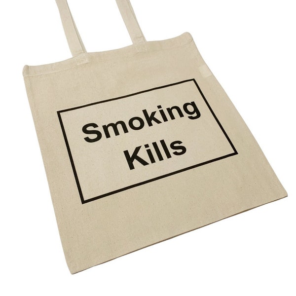 Sac fourre-tout Smoking Kills pour festivals