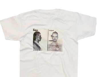 Celebrity Mugshot T Shirt - Etsy