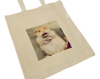 Sac fourre-tout drôle de hamster effrayé par Instagram, Twitter et Reddit, propriétaire d&#39;un animal de compagnie
