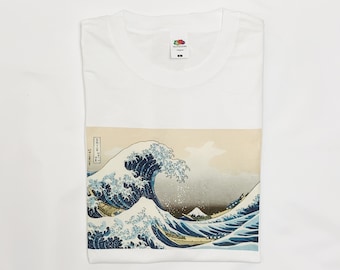 Vintage Sea Wave On Short Sleeves T-Shirts Baby Girl