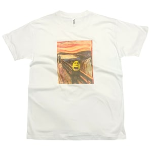The Scream with Ogre Funny Meme T-Shirt Vintage Art by Edvard Munch