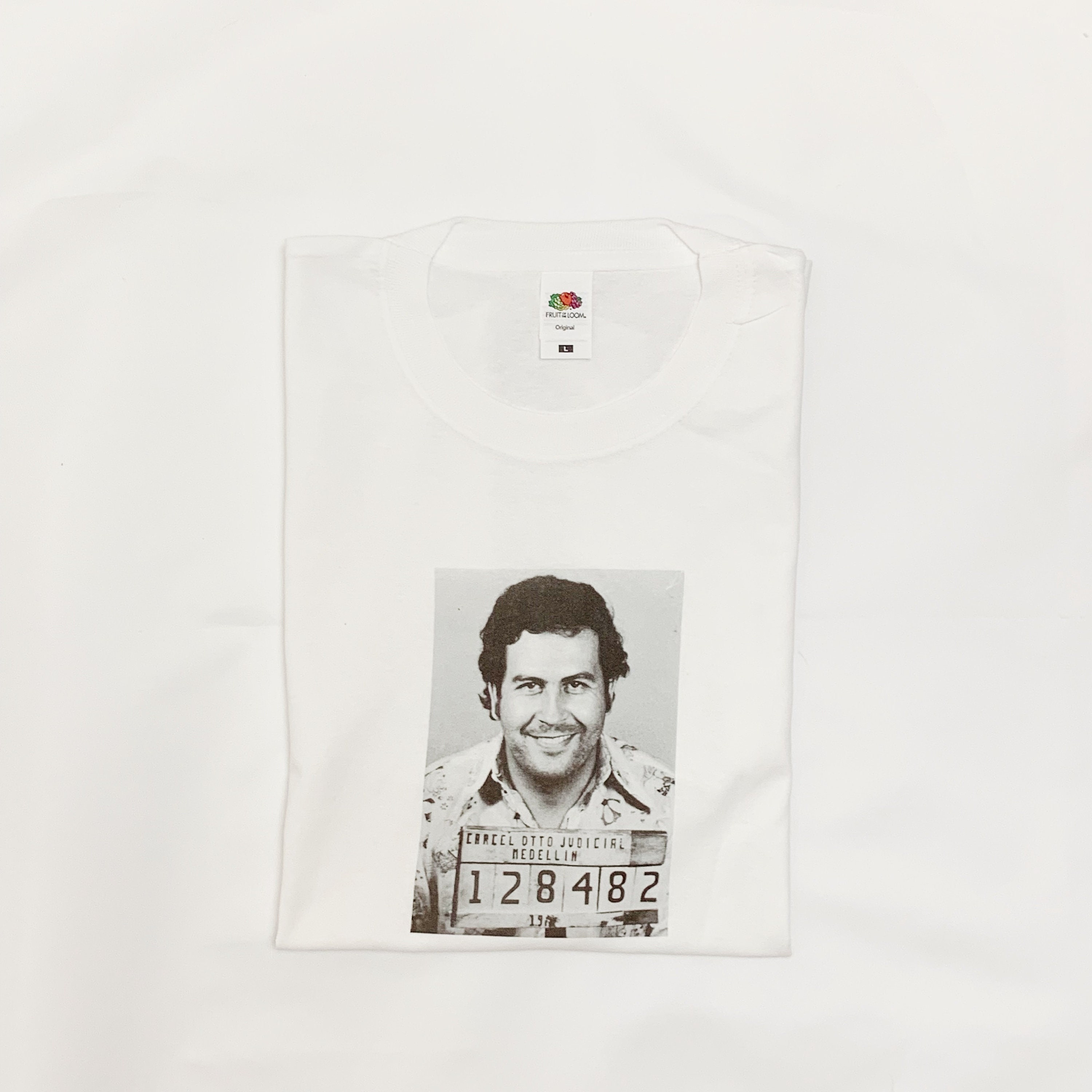 Pablo Escobar Mugshot T-shirt Famous 
