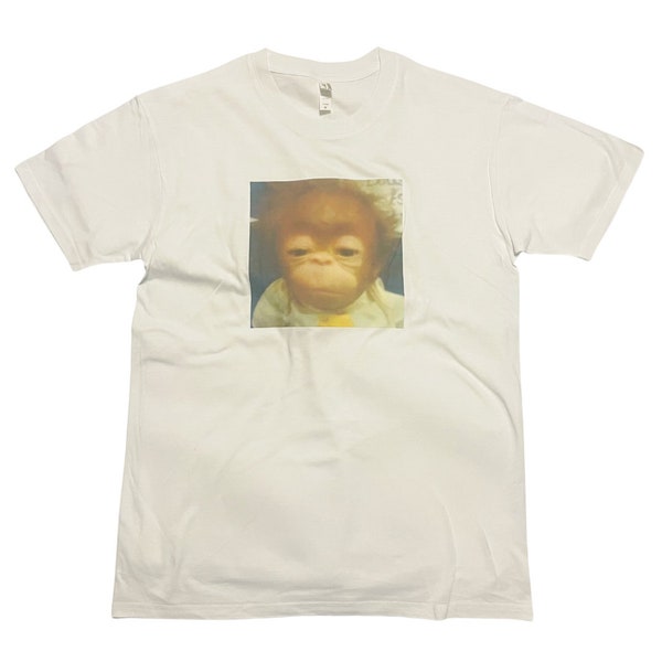 Funny Scruffy Monkey Meme T-Shirt