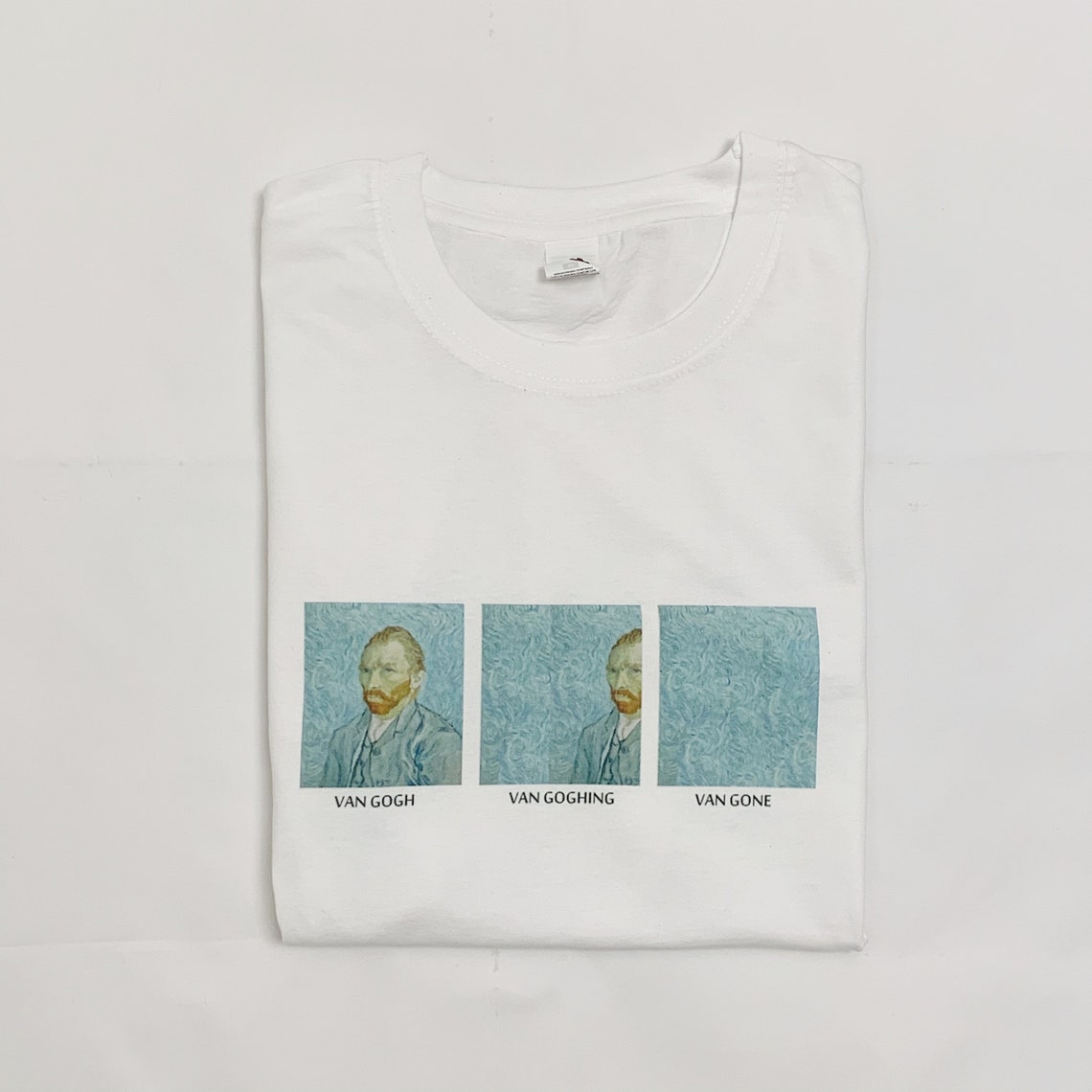 Vincent Van Gogh Funny Art Meme T-shirt Goghing Gone Beautiful - Etsy