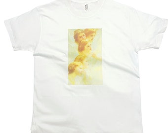 Vintage Angel Art T-Shirt - Aesthetic Italian Graphic Print