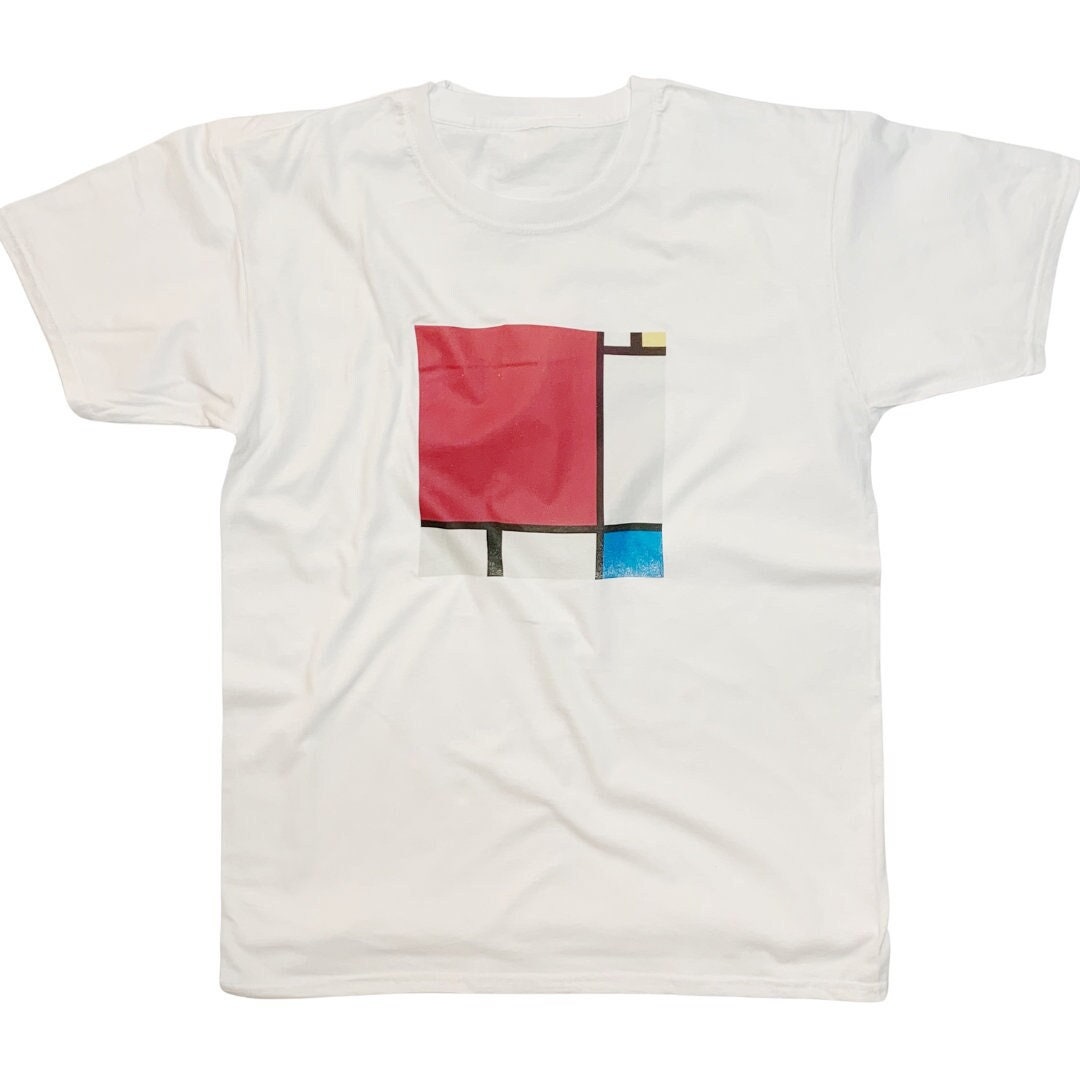 Piet Mondrian Abstract Art Minimalist Aesthetic Etsy