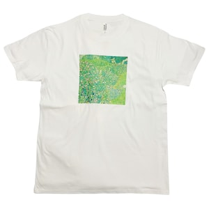 Gustav Klimt Italian Garden Landscape T-Shirt Vintage Aesthetic Nature Art