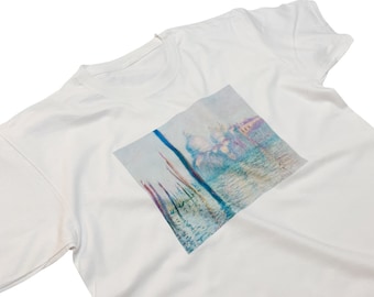 Claude Monet Venice T-Shirt Vintage Aesthetic Art