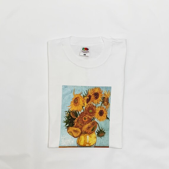 van gogh sunflowers t shirt