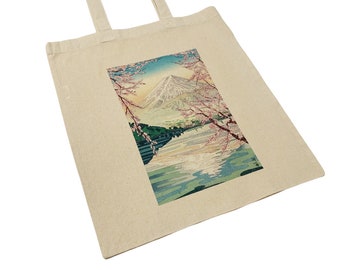 Hokusai: Thirty Six Views of Mount Fuji Tote Bag Japanese Art Like The Great Wave off Kanagawa