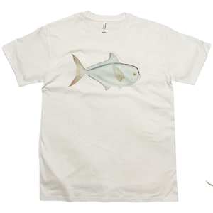 Frank Edward Clarke Blue Fish T-Shirt for Nature Lovers and Fisherman