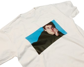 Louis Theroux Romantic Stare Weird Weekends 90s T-Shirt in White or Black
