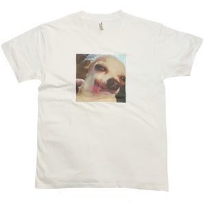 Funny Dog Tongue Meme T-Shirt