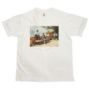Peder Mork Monsted Painting T-Shirt Young Couple Romantic Vintage Art