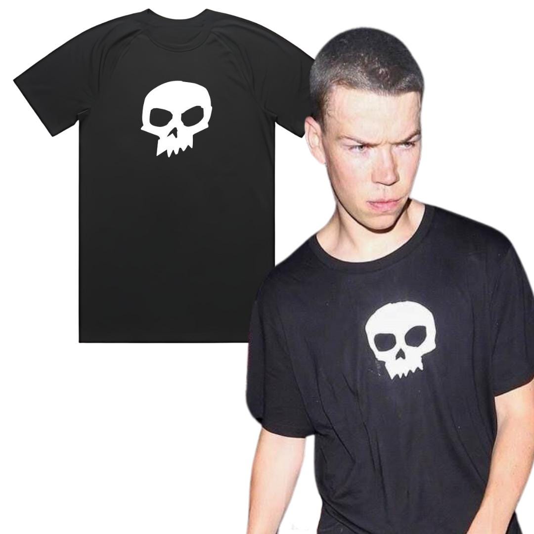 Neverless Maglietta Uomo Teschio Hamburg Moin – Nero, Cotone 100%, Taglie Dalla XS Alla 4XL